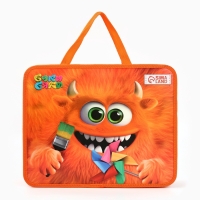 Папка с ручками пластик А4, 75мм 330*260 ПМ-А4-26 Буки Бяки