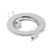 Светильник встраиваемый под лампу MR16, круг, металл, хром