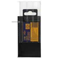 Набор мини сверл по металлу ТУНДРА, HSS, 0.3 - 1.6 мм, 20 шт.