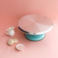 Подставка для торта вращающаяся &laquo;Лазурь&raquo;, d=31 см, цвет МИКС