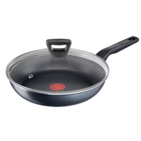 Сковорода с крышкой Force 24 см с антипригарным покрытием