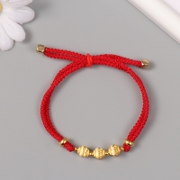 Браслет фен-шуй "Китайские фонарики" регулируемая длина набор 5 шт Браслет фен-шуй "Китайские фонарики" регулируемая длина набор 5 шт