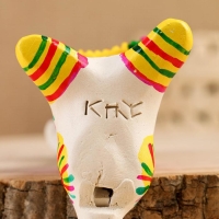 Филимоновская игрушка &laquo;Собака&raquo;