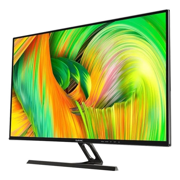 Монитор SANC M3293A, 31.5", IPS, 1920&times;1080, 75Гц, 8 мс, D-Sub, HDMI, чёрный