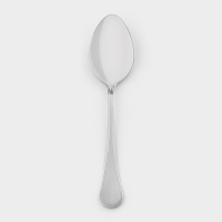 Ложка десертная &laquo;Соната&raquo; (Империал), длина 20 см, толщина 2 мм, цвет серебряный