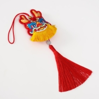 Подвеска-саше текстиль "Дракон" красная 2х7,5х24 см Подвеска-саше текстиль "Дракон" красная 2х7,5х24 см
