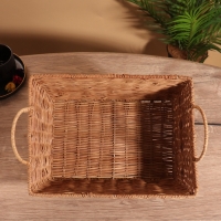 Корзина плетеная 32x22x11 см, пластик