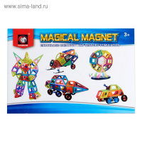 Конструктор магнитный &laquo;Магический магнит&raquo;, 98 деталей
