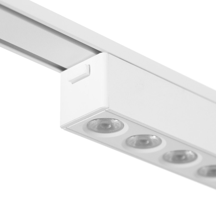 Светильник трековый ULTRA "Линза" LED 30Вт 3000K-5700К CRI90 белый 55,5х2,6х2,4см