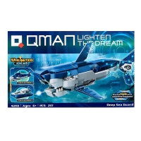 Конструктор Безграничные Идеи &laquo;Акула&raquo;, 3 в 1, 237 деталей