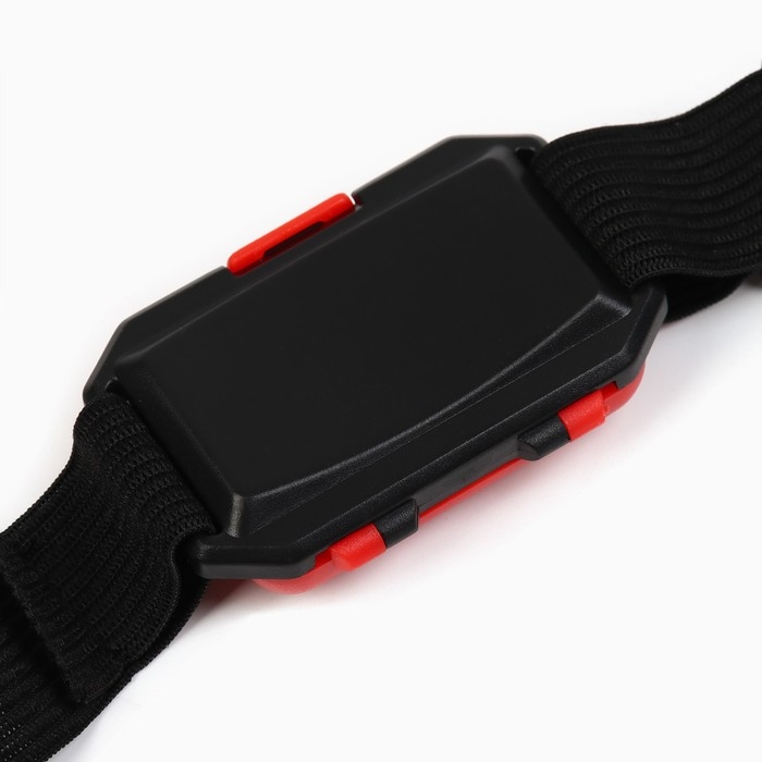 Фонарь налобный «Крутой рыбак», красный Фонарь налобный «Крутой рыбак», красный