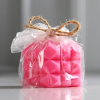 Свеча фигурная &laquo;Геометрия&raquo;, розовая