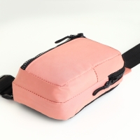 Сумка-слинг женская из текстиля, цвет розовый Сумка-слинг женская из текстиля, цвет розовый