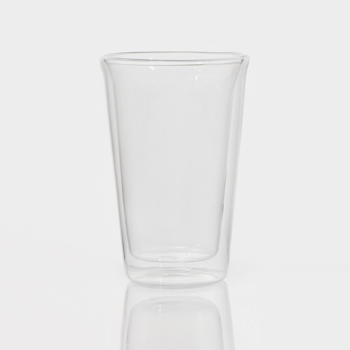 Стакан стеклянный с двойными стенками «Марте», 350 мл Стакан стеклянный с двойными стенками «Марте», 350 мл