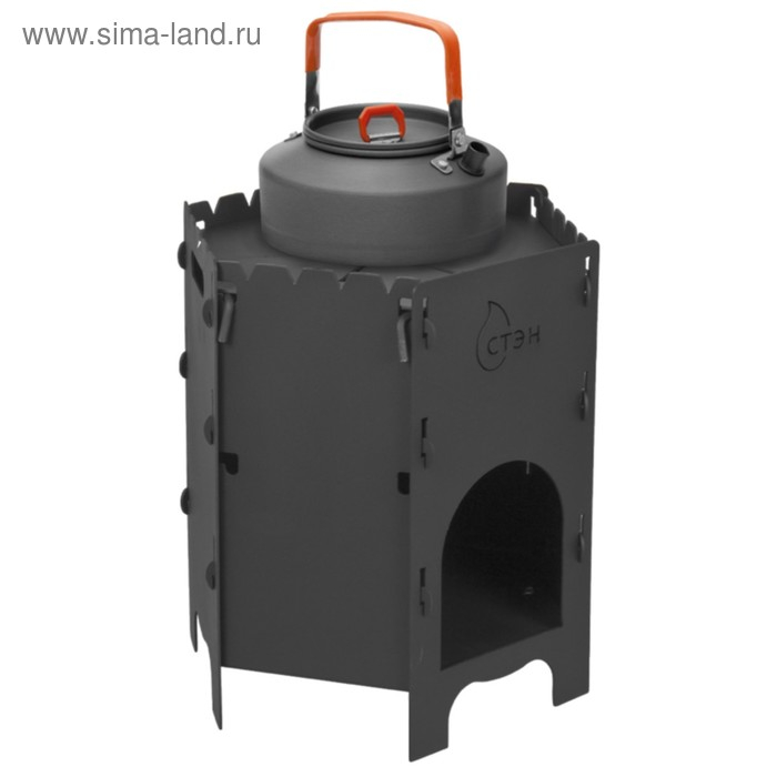 Печь Печь "Казан-Мангал" диаметр 36,5 см, 44 х 39 х 45 см
