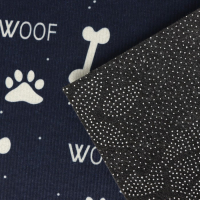 Коврик влаговпитывающий придверный Доляна &laquo;Корги&raquo;, без окантовки, 39&times;59 см, цвет чёрный