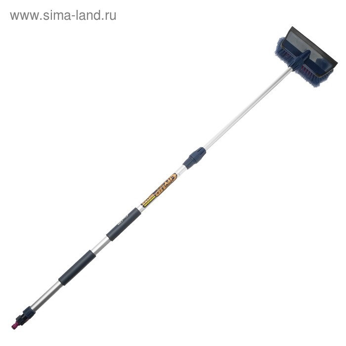 Щётка для мытья City Up СU-617 165 см, телескопическая, водосгон, с краном Щётка для мытья City Up СU-617 165 см, телескопическая, водосгон, с краном