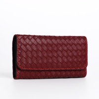 Кошелёк женский на кнопке, цвет красный Кошелёк женский на кнопке, цвет красный