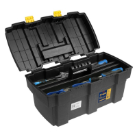 Ящик для инструмента ТУНДРА, 20", 520 х 280 х 250 мм, пластиковый, подвижный лоток Ящик для инструмента ТУНДРА, 20", 520 х 280 х 250 мм, пластиковый, подвижный лоток