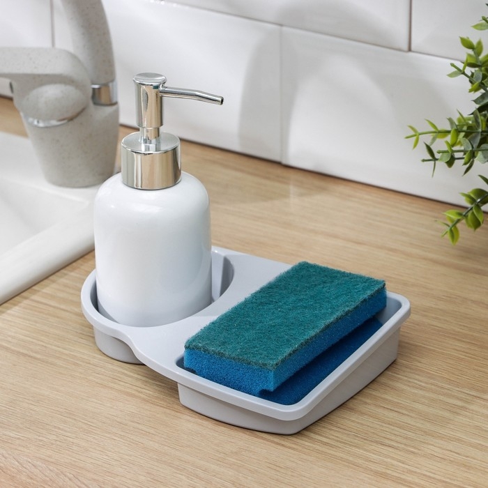 Подставка для моющих средств Бытпласт, цвет МИКС Подставка для моющих средств Бытпласт, цвет МИКС