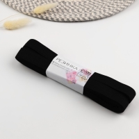 Резинка вязаная, 20 мм, 10 &plusmn; 0,5 м, цвет чёрный