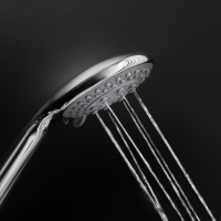 Душевая лейка ZEIN Z0502, 5 режимов, средняя, d=95 мм, пластик, цвет хром Душевая лейка ZEIN Z0502, 5 режимов, средняя, d=95 мм, пластик, цвет хром