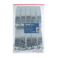 Хомут силовой ZEIN engr, диаметр 98-103 мм, ширина 24 мм, оцинкованный Хомут силовой ZEIN engr, диаметр 98-103 мм, ширина 24 мм, оцинкованный