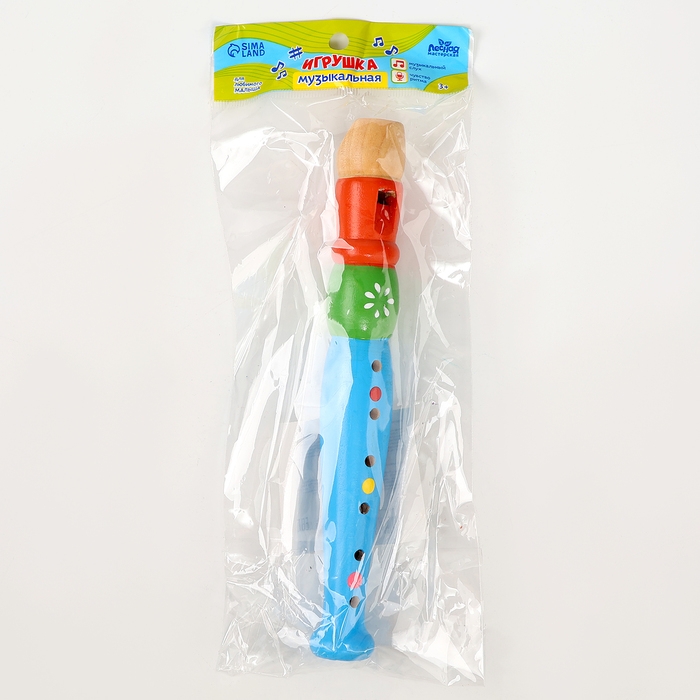 Музыкальная игрушка «Дудочка средняя», цвета МИКС Музыкальная игрушка «Дудочка средняя», цвета МИКС