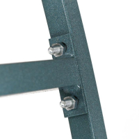 Теплица (каркас), 4 &times; 3 &times; 2 м, металл, профиль 20 &times; 20 мм, шаг дуги 1 м, без поликарбоната