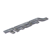 Наклейка на авто SPORT, металлическая, 14&times;2 см, черный