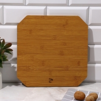 Менажница, набор 2 шт., дерево &laquo;Посуда Уют &raquo;, монстера 30х30 см., менажница 30х30 см.