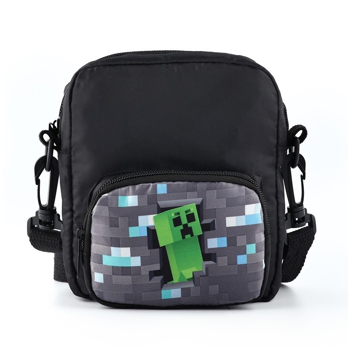 Сумка детская Сумка детская "Мир пикселей", 17*15*6 см