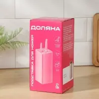 Подставка для ножей с наполнителем Доляна &laquo;Нежность&raquo;, 22&times;9 см, цвет бежевый