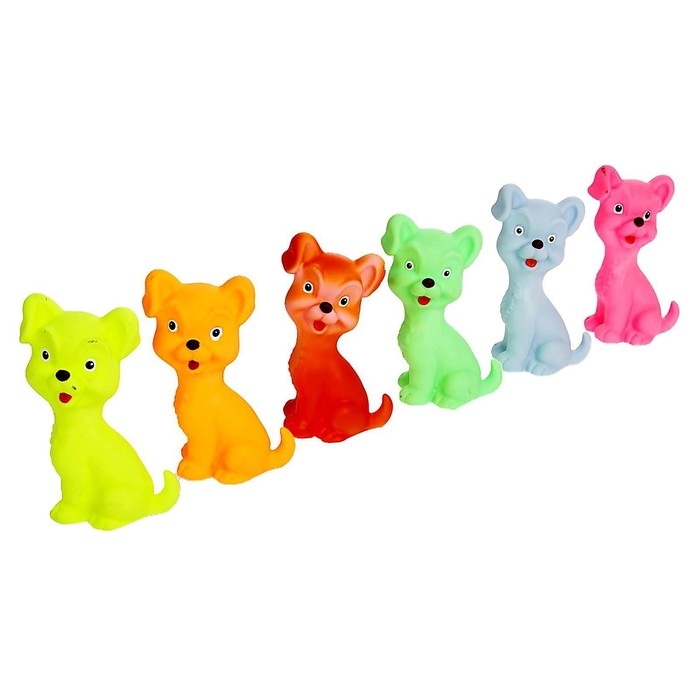 Резиновая игрушка &laquo;Собачка&raquo;, МИКС