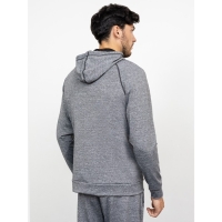 Толстовка мужская, цвет чёрно-белый, размер 50