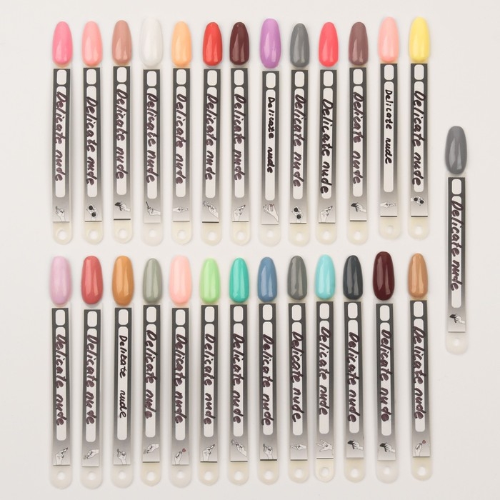 Гель лак для ногтей &laquo;DELICATE NUDE&raquo;, 3-х фазный, 8 мл, LED/UV, цвет бирюзовый (31)