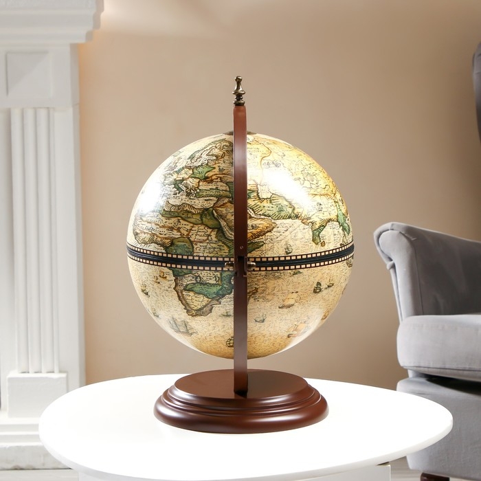 Глобус бар декоративный "Карта капитана" 38х33х48 см