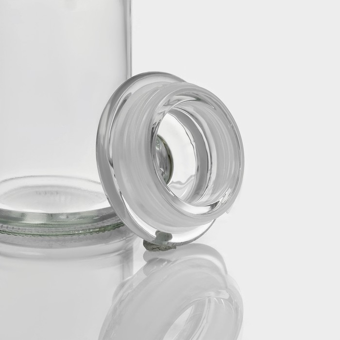 Банка стеклянная для хранения сыпучих продуктов Доляна &laquo;Стелла&raquo;, 150 мл, 6&times;11,5 см