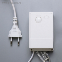 Гирлянда &laquo;Водопад&raquo; 2 &times; 1.5 м, IP44, прозрачная нить, 400 LED, свечение белое, 8 комбинаций режимов, 220 В