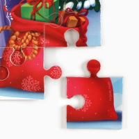 Пазл для детей магнитный деревянный &laquo;Новый год! Дед Мороз&raquo;, 21 х 15 см