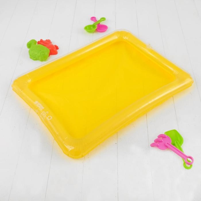 Надувная песочница для песка &laquo;Песочный замок&raquo; 60 &times; 45 см, цвета МИКС