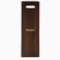 Пакет под бутылку &laquo;Лучший подарок&raquo;, 13 х 10 х 36 см