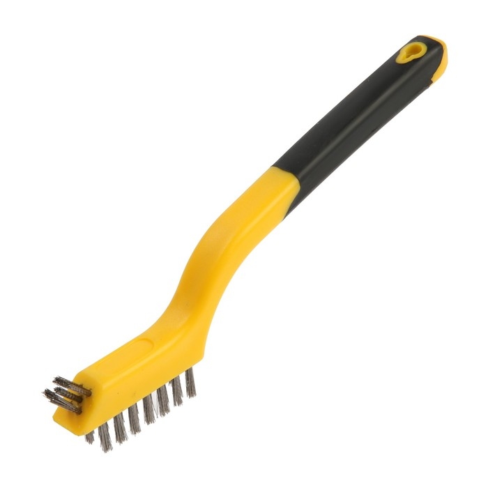 Набор щеток металлических ручных ТУНДРА, двухкомпонентные рукоятки, малые, 3 шт. Набор щеток металлических ручных ТУНДРА, двухкомпонентные рукоятки, малые, 3 шт.