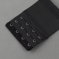 Застёжка-удлинитель для бюстгальтера, 3 ряда, 4 крючка, 7,5 × 10 см, 3 шт, цвет белый/бежевый/чёрный Застёжка-удлинитель для бюстгальтера, 3 ряда, 4 крючка, 7,5 × 10 см, 3 шт, цвет белый/бежевый/чёрный