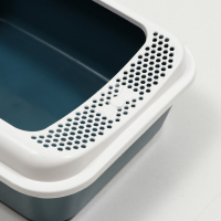 Туалет Сима с бортом + совок-микс 30 х 39 х 13,5 см серый FIX Туалет Сима с бортом + совок-микс 30 х 39 х 13,5 см серый FIX