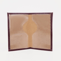 Обложка для паспорта, цвет бордовый Обложка для паспорта, цвет бордовый