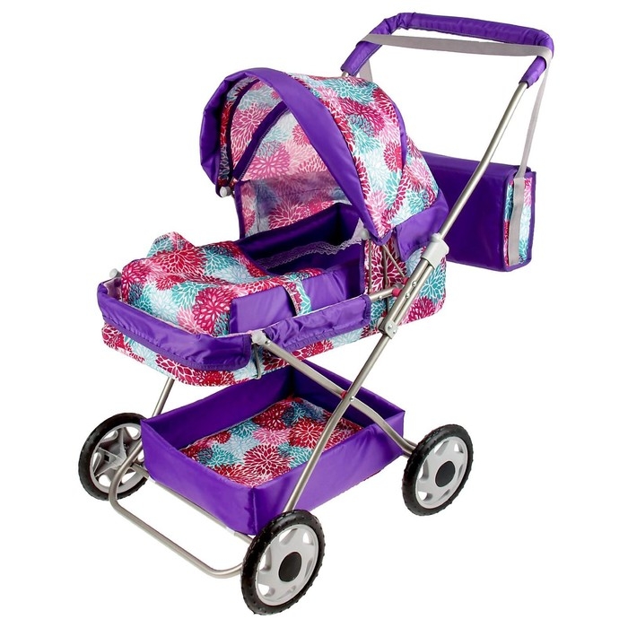 Коляска кукольная №14, МИКС