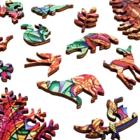 Пазл деревянный фигурный &laquo;Сказочный олень&raquo;, 118 элементов