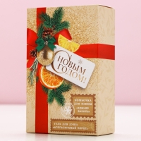 Подарочный набор косметики &laquo;С Новым Годом!&raquo;, гель для душа 100 мл и бомбочка для ванны 40 г, Новый Год