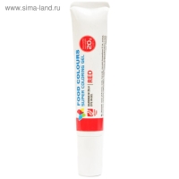 Краситель пищевой гелевый Food Colours, красный, 20 г